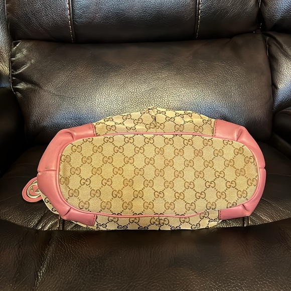 Gucci GG Monogram logo Sukey Top Handle crossbody bag - Picture 7 of 13